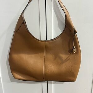 Liz Claiborne Brown Leather Hobo Bag